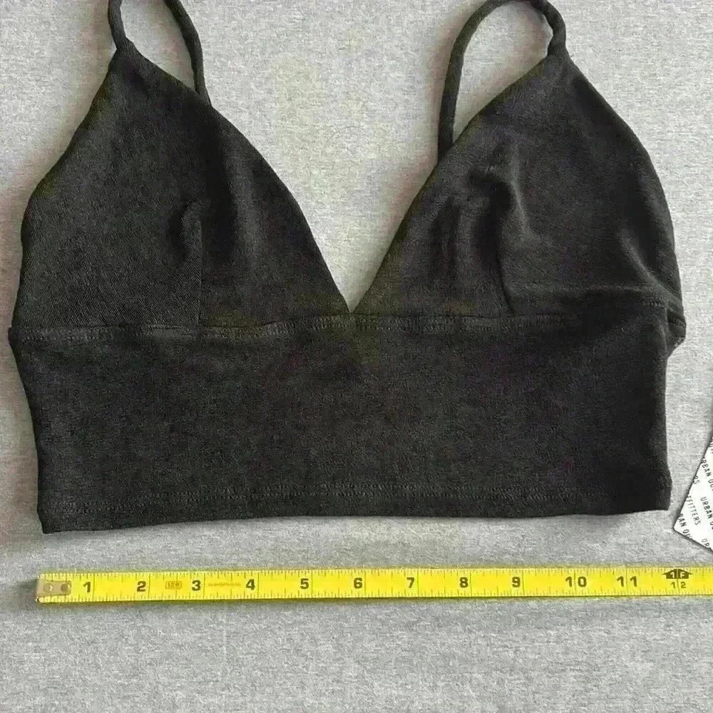 Urban Outfitters crop top bralette NWT black size small - Picture 3 of 8